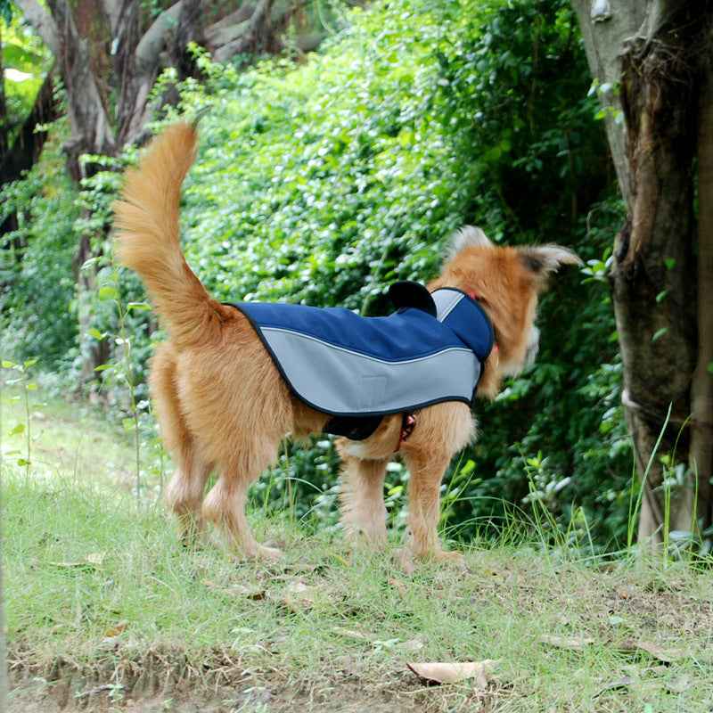 pet clothing waterproof breathable outdoor warm pet dog stormsuit - Whiskerwise