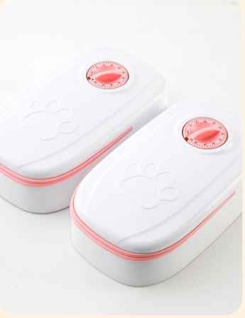 Automatic Pet Feeder Smart Food Dispenser For Cats Dogs Timer Stainless Steel Bowl Auto Dog Cat Pet Feeding Pets Supplies - Whiskerwise