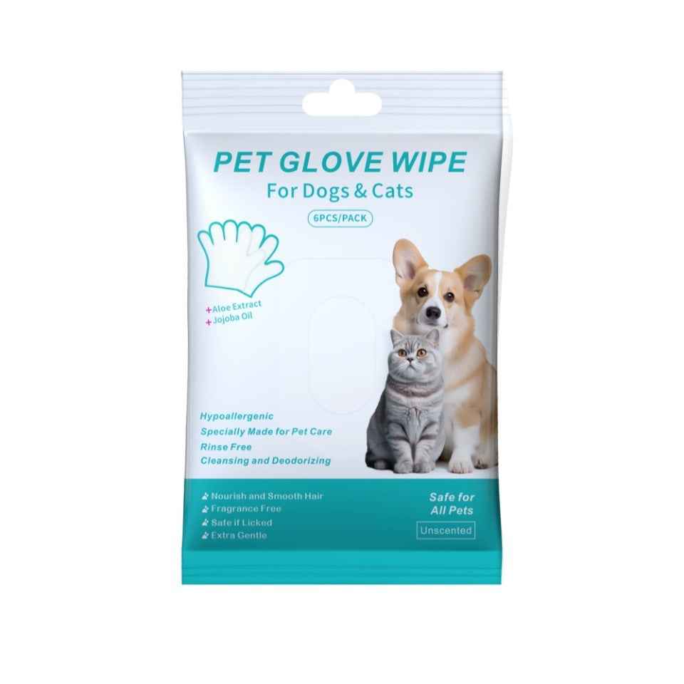 Pet Disposable Gloves Cat Dog Cleaning Dry Cleaning Gloves Pet Products - Whiskerwise
