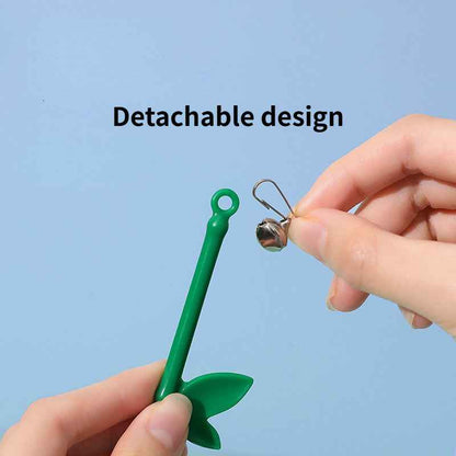 Interactive Cat Feather Wand – Durable bell and refillable toy for engaging playtime with cats. - Whiskerwise